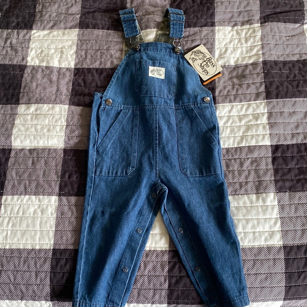 NWT bass pro shop overalls